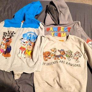 Paw patrol boys hoodies